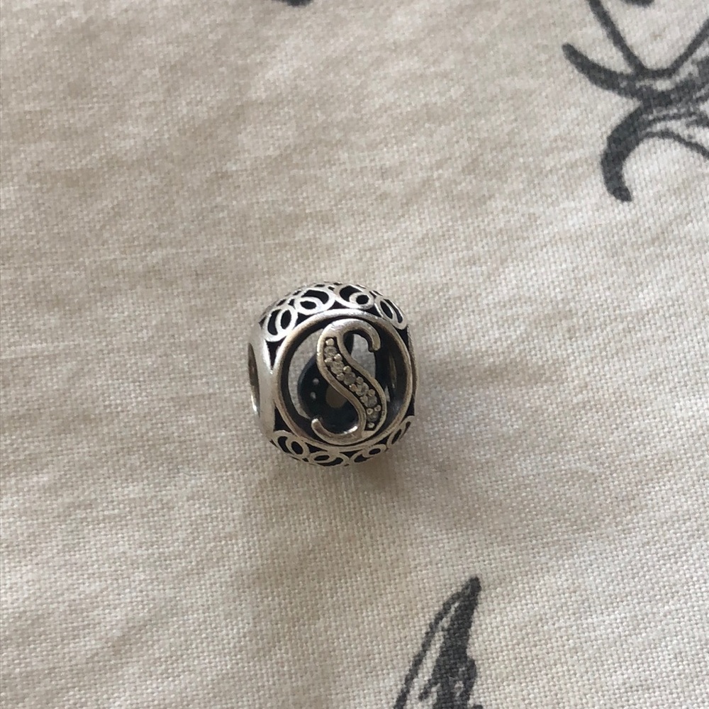 PANDORA “S” CHARM